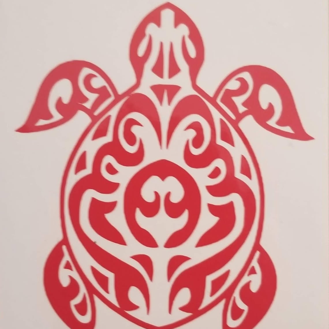 Tribal Turtle Decal