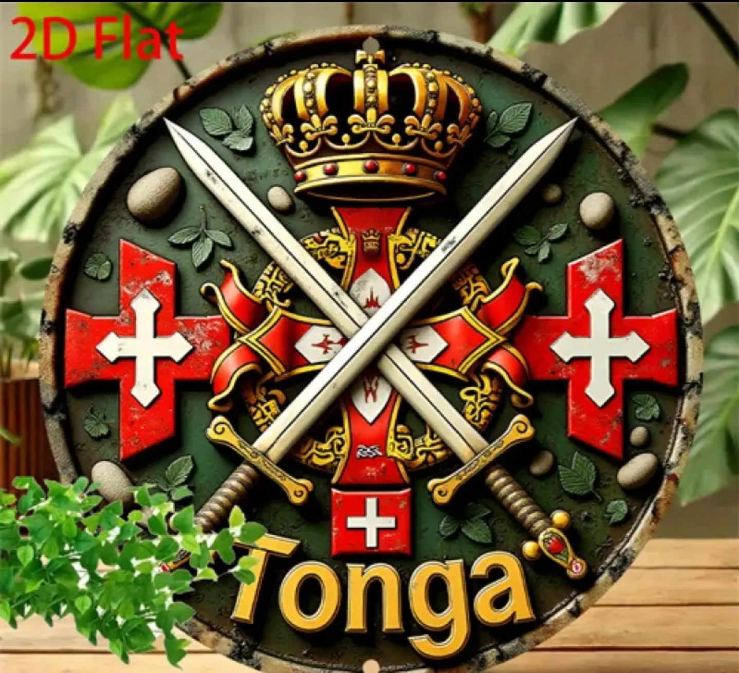 Tonga Wall Decor Sign