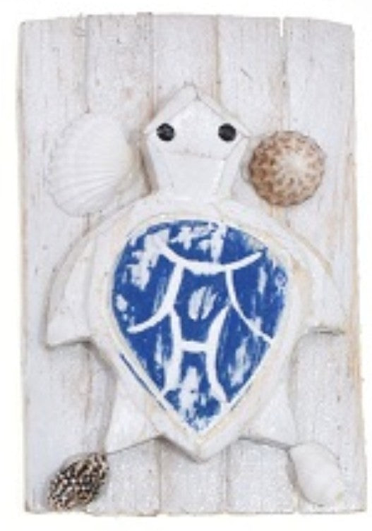 By the Sea Wooden Magnets