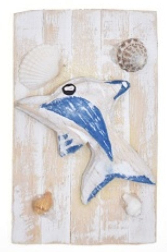 By the Sea Wooden Magnets
