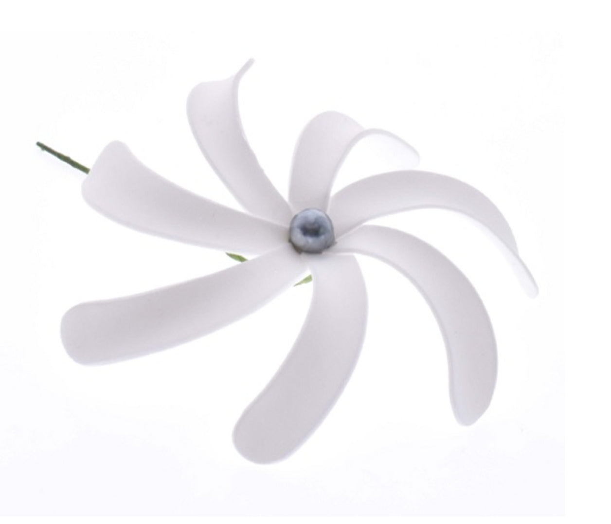 Elegant White Foam Stick Flowers