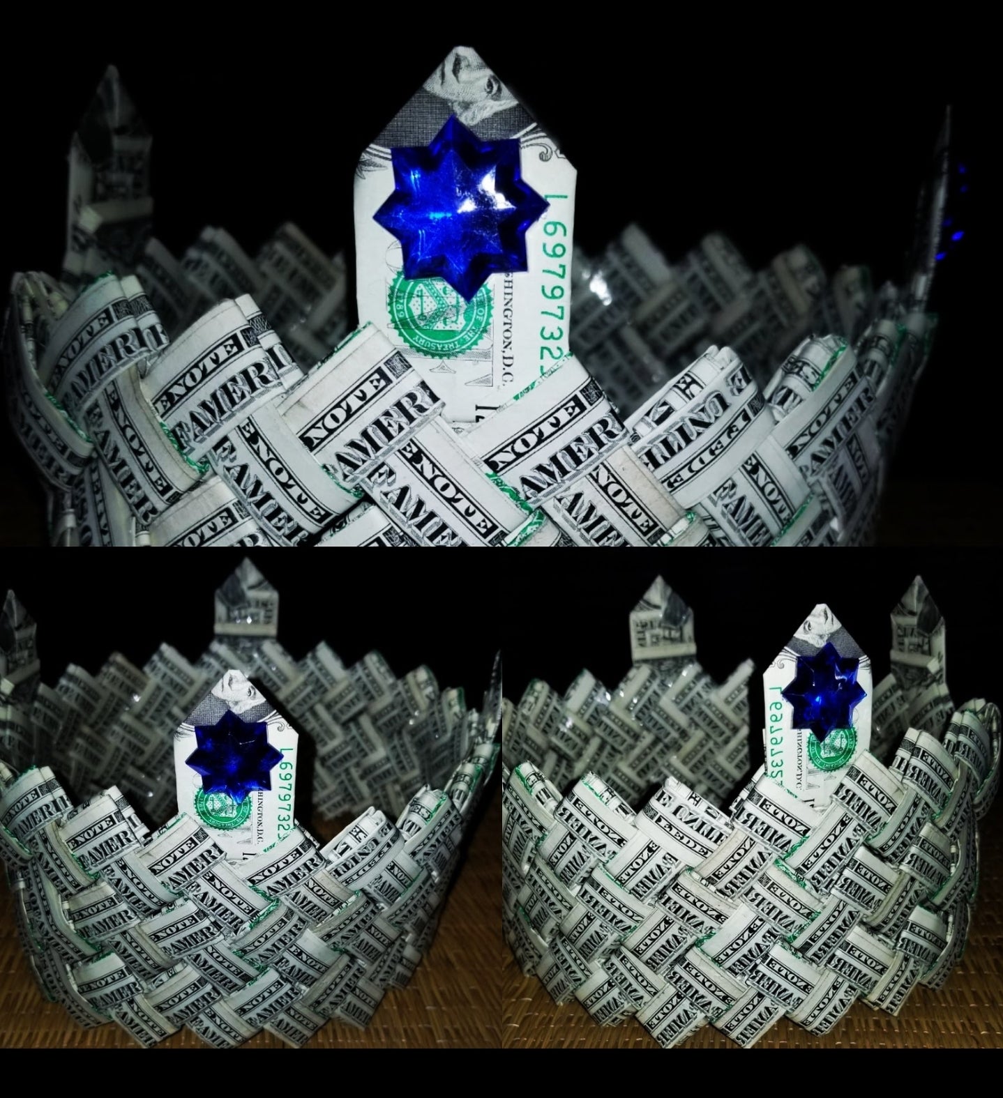 Money Tiaras and Crowns