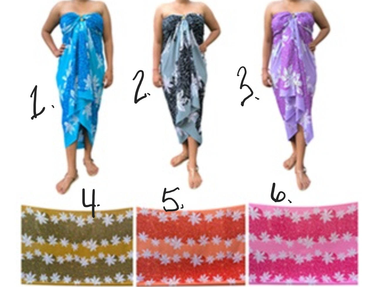 Pareos & Sarongs