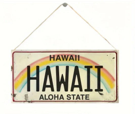 Lil Hawaii License Plate