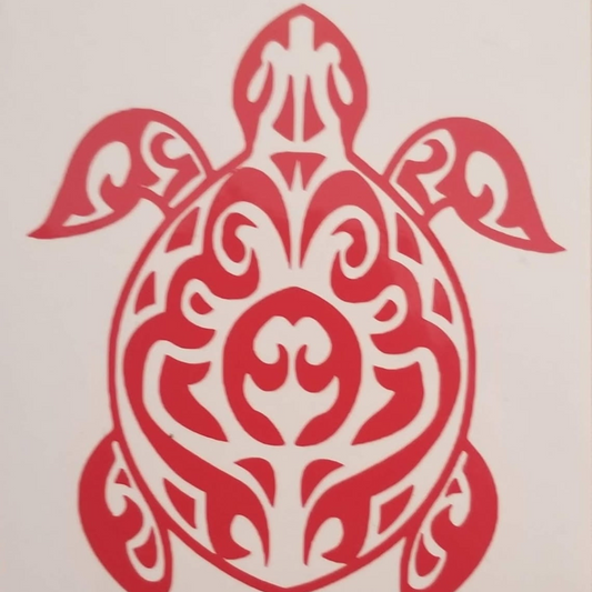 Tribal Turtle Decal