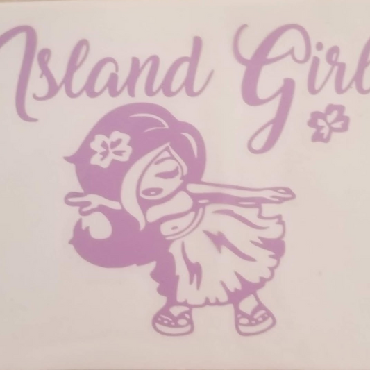 Island Girl Decal
