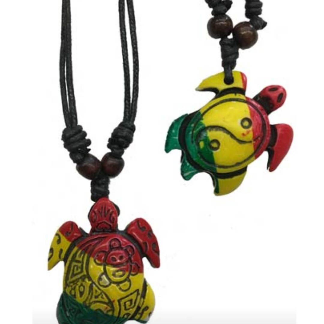 Reggae Turtle Necklace