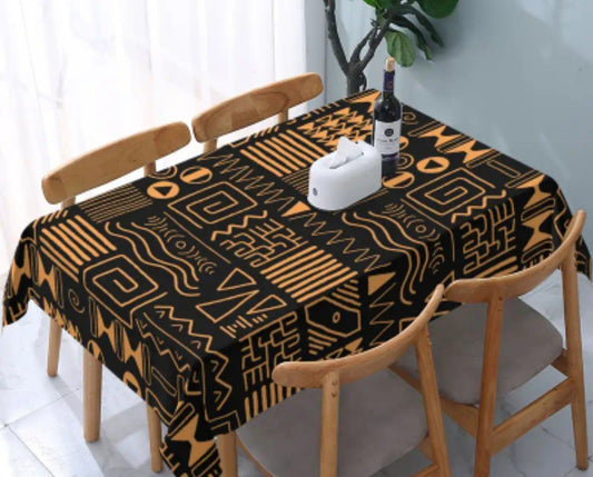 African Tribal Pattern Tablecloth