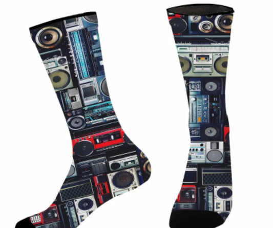 Boom Box Socks