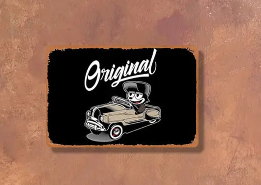 Felix the Cat Original Metal Sign
