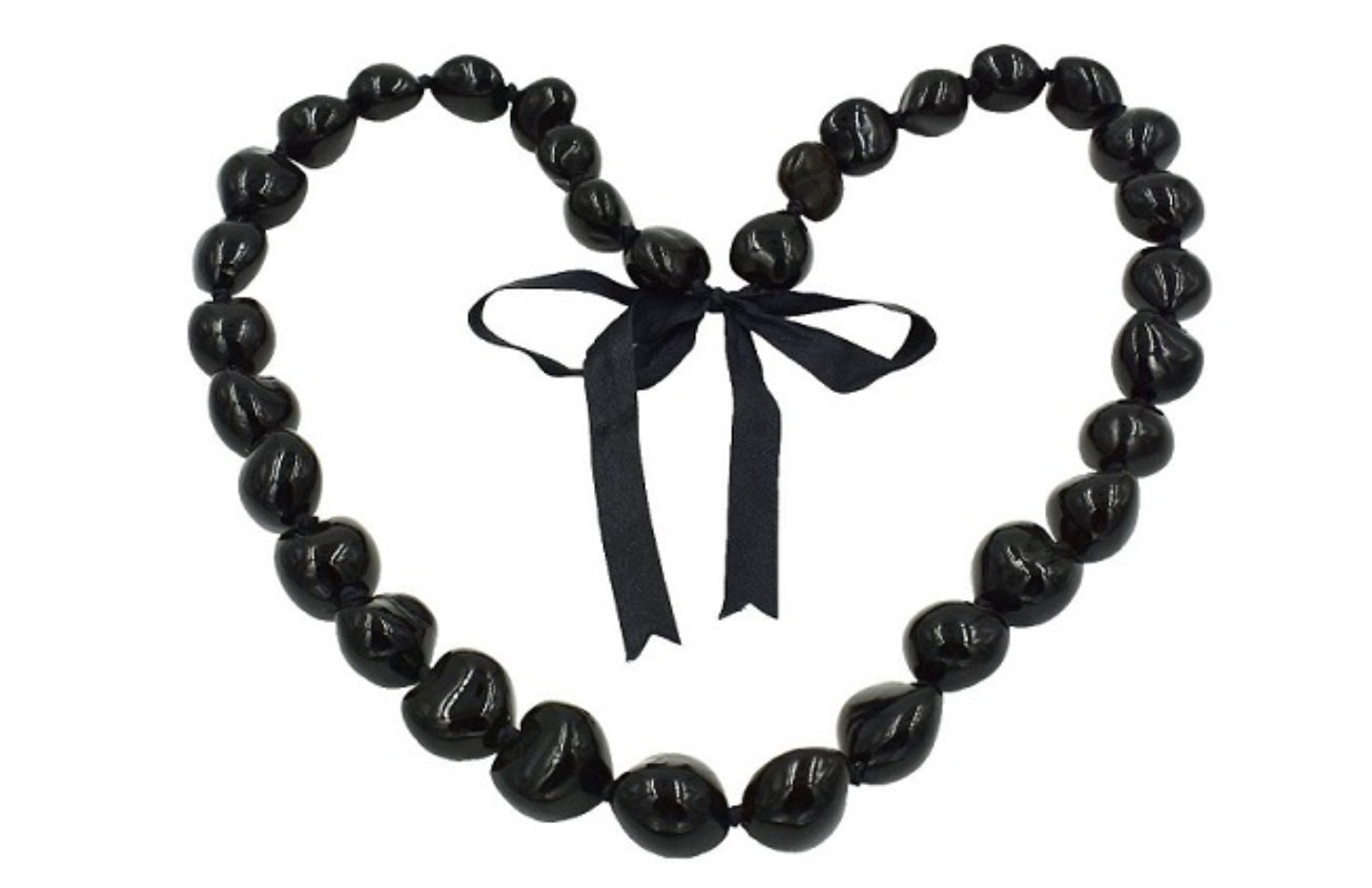 Black and Brown Kukuinut Leis