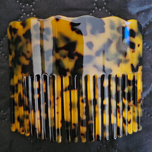 Turtle Shell Hair Comb "SELU" Plain or Personalized