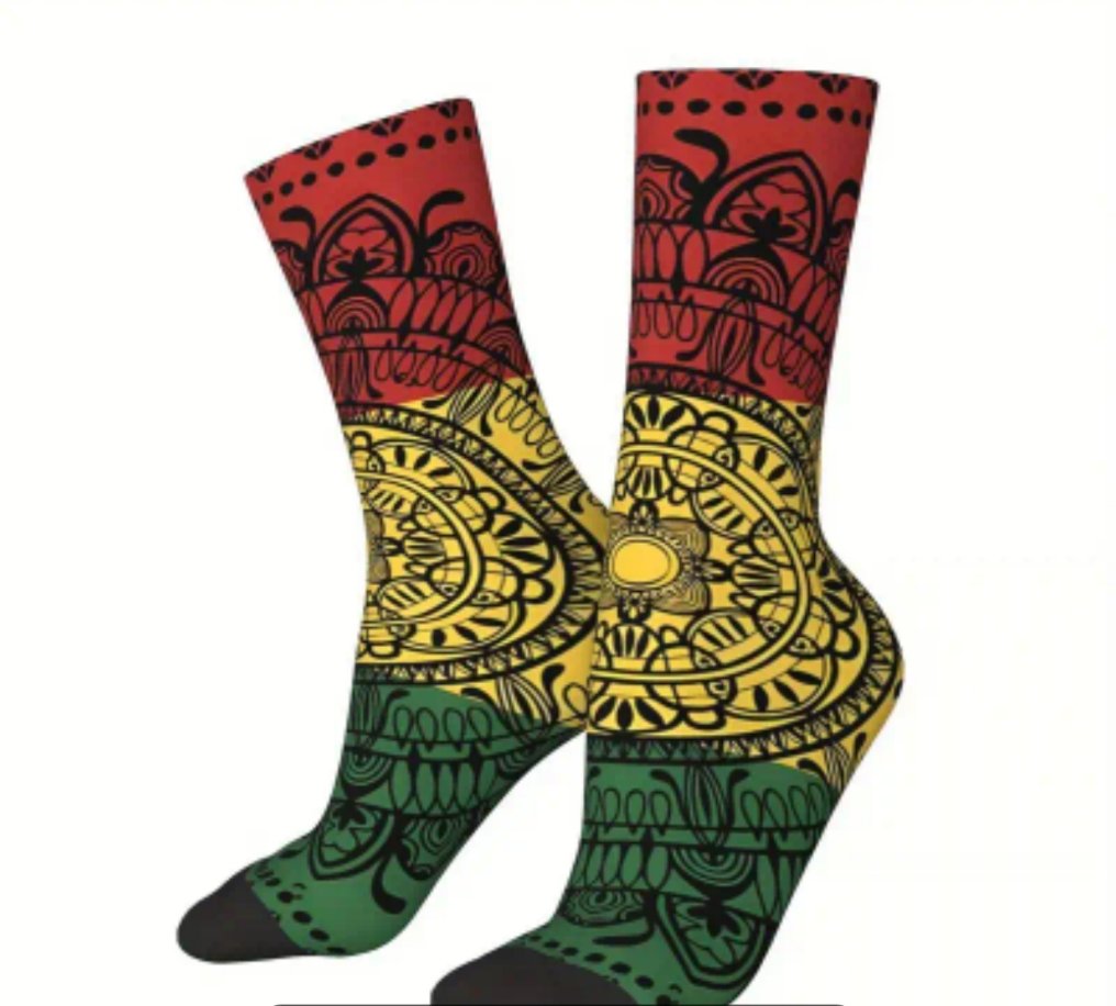 Rasta Color Socks