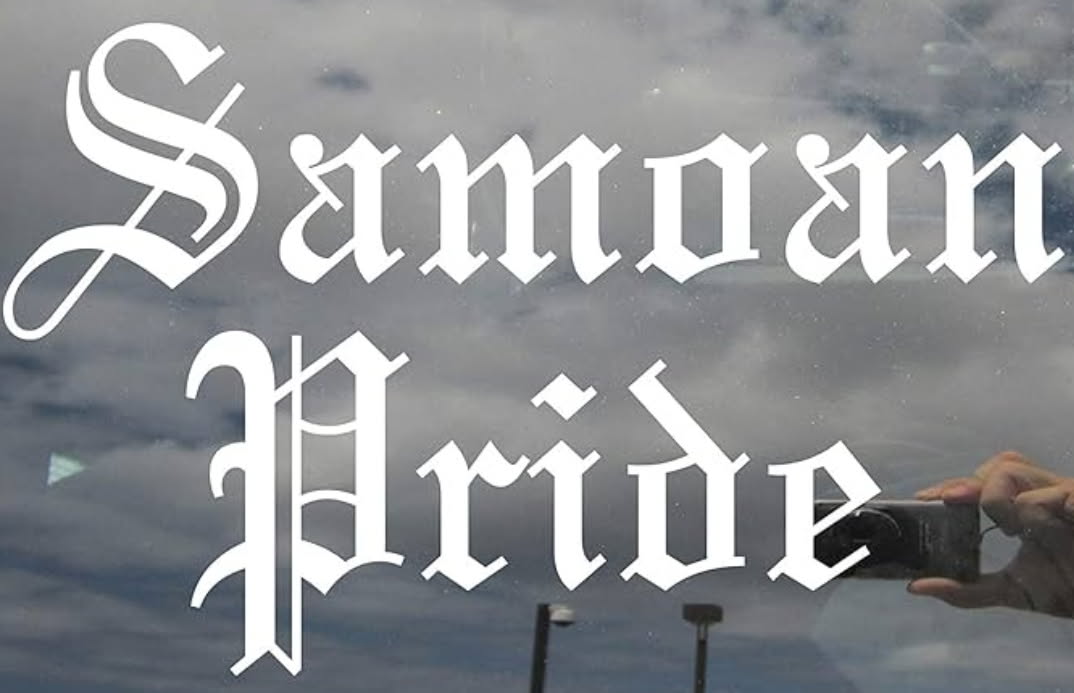 Samoan Pride Decal