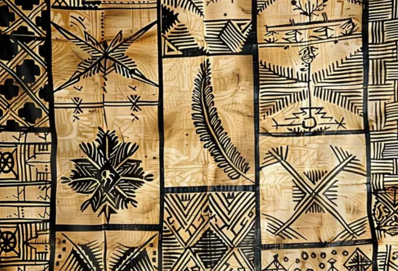 Beautiful Polynesian Tablecloth