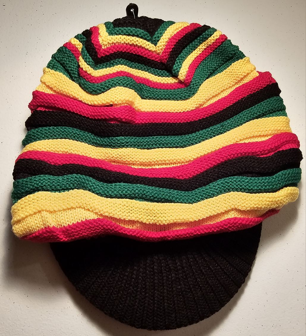 XL Reggae Beanie with Brim