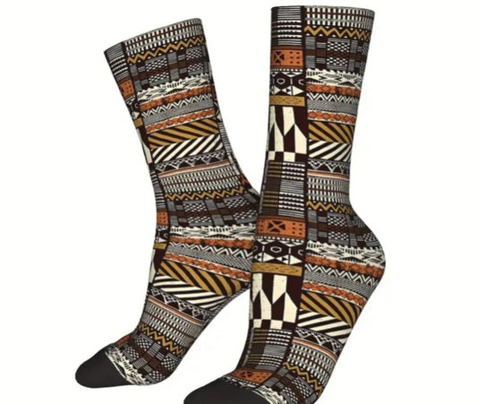 African Tribal Socks